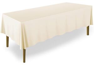Fata de masa rezistenta la pete pentru masa de banchet 280x170cm bej