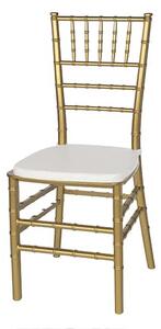 Scaun de nuntă american Chiavari - culoare aurie PP