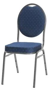 Scaun de banchet Veneția de culoare bleumarin