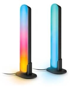 WiZ - Set 2 buc. Corp de iluminat GRADIENT LED dimerizabil RGBIC, 8,2W, 230V, 2700-6500K, Wi-Fi