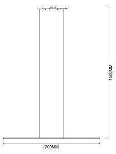 Zuma Line MS903-BK - lustră LED pe cablu ESERO, LED/20W/230V, negru
