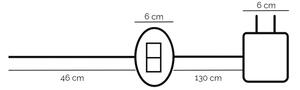 Lampă de birou LED RINGS ONLI, 17W, 230V, 4000K, 37 cm, neagră