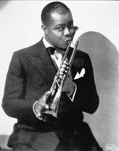 Fotografie Louis Armstrong (1900-71) c.1930, American Photographer