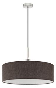 Eglo - Lustră LED suspendată pe cablu TUNJA 1xE27/60W/230V maro