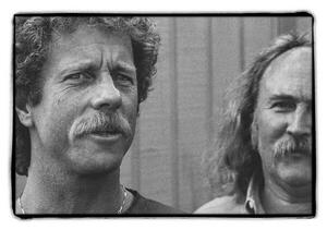 Fotografie Chris Hillman and David Crosby, Nashville, USA, 1990, Messer, Alan