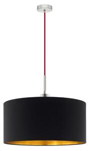 Eglo - Lampă suspendată LED TUNJA pe cablu, 1xE27/60W/230V, neagră