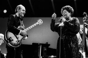 Fotografie Ella Fitzgerald performing at the Bussoladomani, 1980