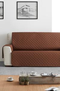 Husă canapea trei locuri Moorea, maro 160x50 cm