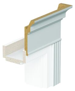 Set cornisa si capitel din MDF pentru usi de interior - Modul Retro