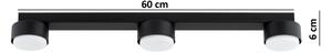 Brilagi - Lampă spot cu 3 socluri GX53, 3 x 12 W, 230 V, negru