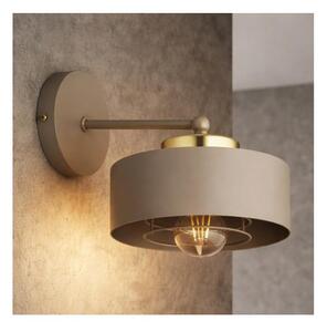 Brilagi - Lampă de perete SPRING 1xE27/60W/230V bej/auriu