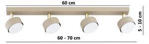 Brilagi - Spot LED MONO 4xGX53/13W/230V bej
