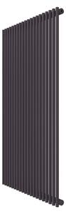 Calorifer decorativ colorat 903/1500 mm SLIM MONOTUBO (include kit de instalare)-RAL 4007 TEXT