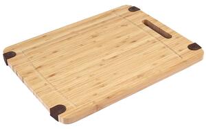 Tocator de bucatarie universal Pufo din lemn de bambus, 32 x 21 cm