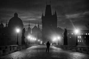 Fotografie de artă Prague in Black & White, Marcel Rebro, (40 x 26.7 cm)