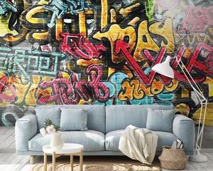 Fototapet Zid cu graffiti pe el, Fototapet designer, Fototapet populare, u56045 - Tapeko.ro