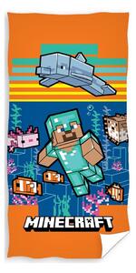 Prosop pentru copii Minecraft Aquatic World , 70 x140 cm