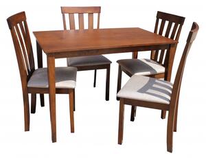 Set masa RH7006T + 4 scaune RH108C Dirty Oak 110x70x76 cm