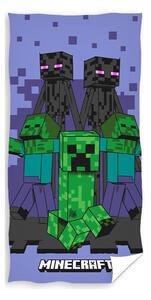 Prosop pentru copii Minecraft Enderman Monster, 70 x 140 cm