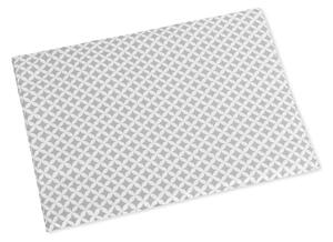Pernă pentru pătuț pentru bebeluș BellatexDreptunghiuri gri, 43 x 32 cm