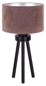 Duolla - Lampă de masă LYON 1xE27/15W/230V maro