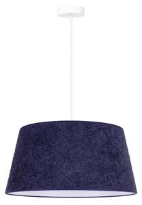 Duolla - Lustră pe cablu BOUCLE 1xE27/15W/230V d. 50 cm albastră