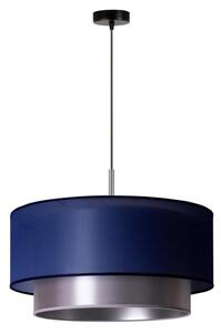 Duolla - Lustră pe cablu NANTES 1xE27/15W/230V d. 45 cm albastră/argintie