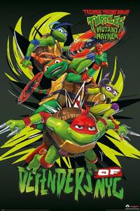 Poster Teenage Mutant Ninja Turtles: Mutant Mayhem - Deefenders Of NYC, (61 x 91.5 cm)