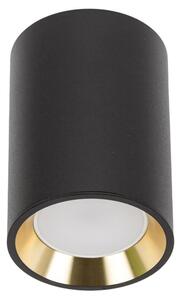 Spot CHLOE 1xGU10/35W/230V negru/auriu rotund