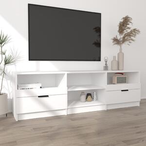 Comodă TV, alb, 150x33,5x45 cm, lemn prelucrat