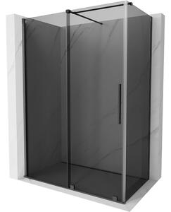 Mexen Velar, cabină de duș cu ușă glisantă 160 x 70 cm, sticlă gri 8 mm, grafit lustruit, 871-160-070-41-66