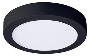 Plafonieră LED/12W/230V 3000/4000/6000K negru rotund Solight WD172-B