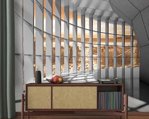 Tapet Podele, pardoseli și instalații, Fototapet 3D, Fototapet 3D Tunnel, u70513v3 : Uwalls.ro