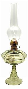 Lampă cu gaz lampant DROBĚNA 50 cm verde