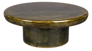 Măsuță de cafea verde rotundă din lemn de mango ø 60 cm Mush – Dutchbone