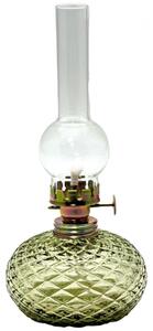 Lampă cu gaz lampant Eliška 20 cm verde