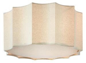 Plafonieră bej din metal cu abajur textil ø 35 cm Olea – Markslöjd