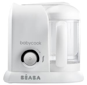 Aparat de gătit cu aburi cu blender BABYCOOK alb Beaba