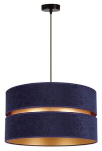 Duolla - Lustră pe cablu DUO 1xE27/15W/230V albastru/auriu