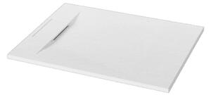 Invena Alvero cădiță de duș dreptunghiulară 120x90 cm alb AK-7B-912