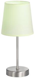 Lampă de masă CESENA 1xE14/42W/230V verde Wofi 832401178000