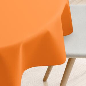 Goldea față de masă din bumbac portocaliu - rotundă Ø 140 cm