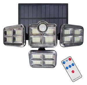 Proiector solar LED 30W/3,7V 2400 mAh IP47 cu senzor mișcare și crepuscul + DO