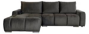 Coltar Extensibil Atlantic (Elite) Sezlong Stanga, Monolith 95 Dark Grey