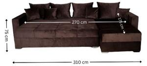 Coltar Extensibil Claudia XXL Fresh 6 Dreapta