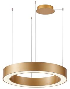 Azzardo AZ5051 - Lustră LED dimabilă pe cablu MARCO LED/80W/230V auriu + + telecomandă