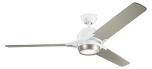 Ventilator LED dimabil de tavan ZEUS LED/10W/230V Kichler KLF-ZEUS-60-WHT + telecomandă