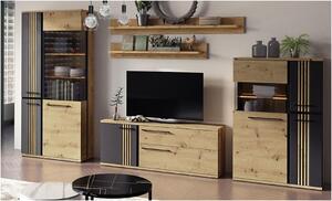 Mobilier Living Molto A Negru Artisan