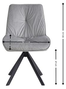 Scaun Living KJC356 Gri