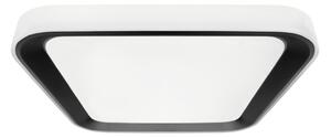 Plafonier LED QUADRO 66W 230V 3000-6000K alb-negru cu telecomandă